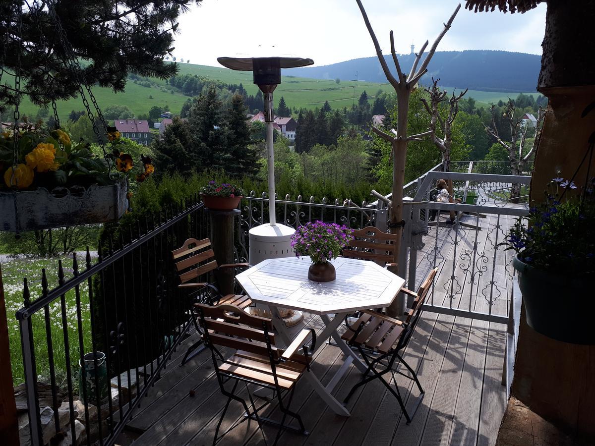 Ferienwohnung Aronia Garten Oberwiesenthal Exteriér fotografie