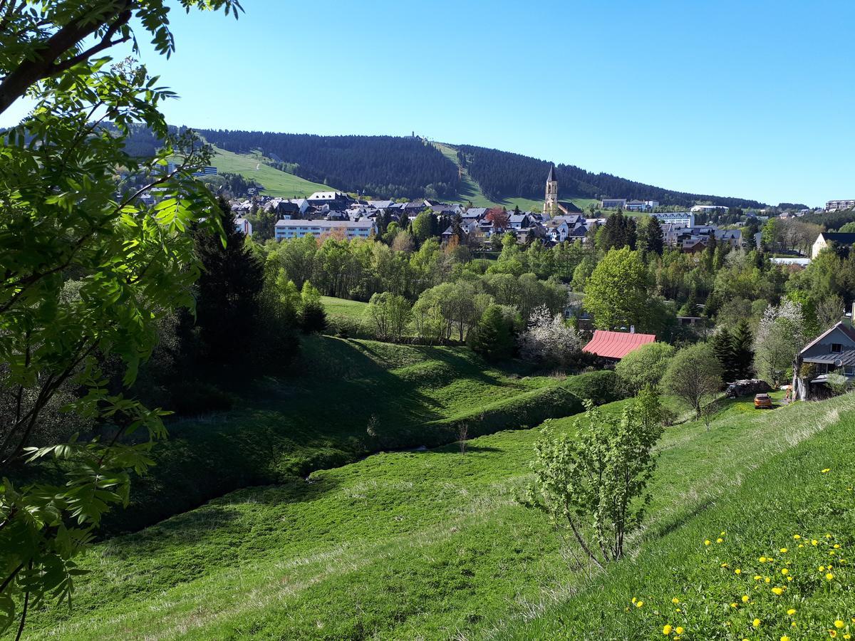 Ferienwohnung Aronia Garten Oberwiesenthal Exteriér fotografie